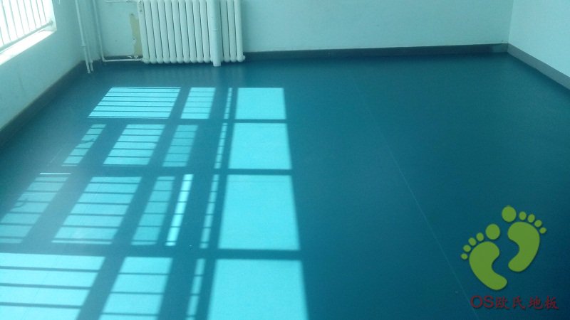 光明外語學校舞蹈地膠鋪設(shè)